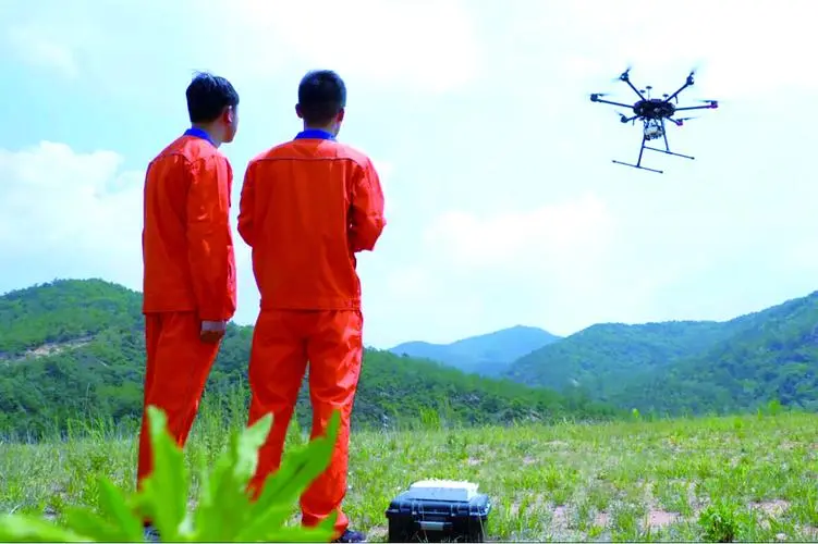 新安无人机倾斜摄影巡检拍摄